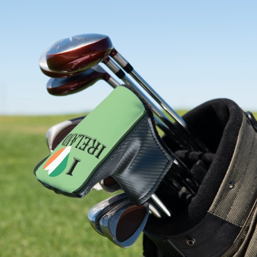 Couvre-club De Golf I Heartflag Irlande bk pcnt (In Situ)