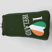 Couvre-club De Golf I Heartflag Irlande en poids pccnt (Devant)
