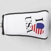 Couvre-club De Golf I Heartflag USA bk pcnt (Devant)