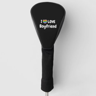 Couvre-club De Golf I Love My Gay Boyfriend LGBT hippie