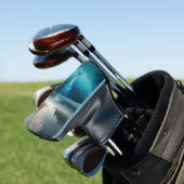 Couvre-club De Golf Icy Mountain View (In Situ)
