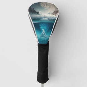 Couvre-club De Golf Icy Mountain View