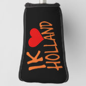 Couvre-club De Golf Ik Heart Holland ou sur papier (Tourné à 90°)