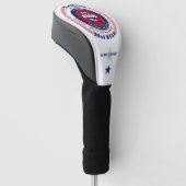 Couvre-club De Golf Illinois State Circle Custom Golf Head Cover (Incliné)