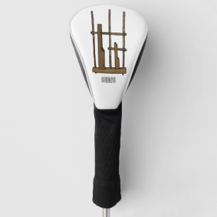Couvre-club De Golf Illustration Angkpoumon
