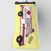 Couvre-club De Golf Illustration d'ambulance (Tourné à 90°)