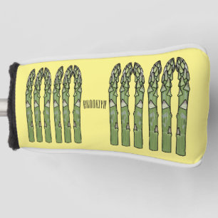 Couvre-club De Golf Illustration d'Asparagus