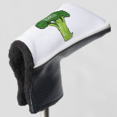 Couvre-club De Golf Illustration de Broccoli (Devant 3/4)