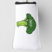 Couvre-club De Golf Illustration de Broccoli (Tourné à 90°)