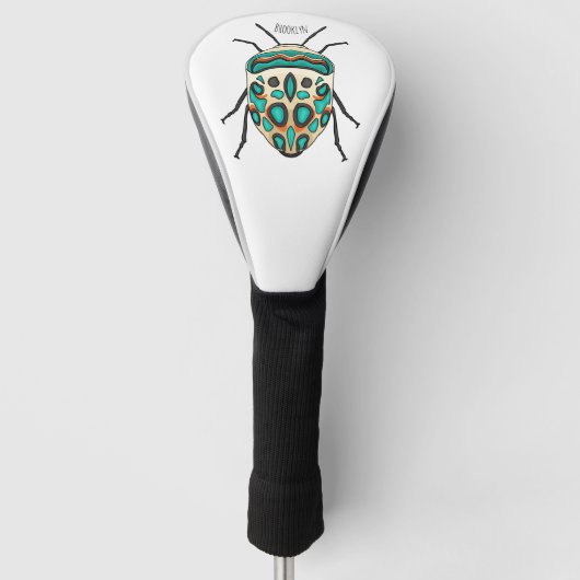 Couvre-club De Golf Illustration de bug Picasso (Devant)