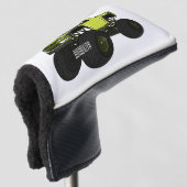 Couvre-club De Golf Illustration de camion monstre (Devant 3/4)