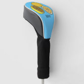 Couvre-club De Golf Illustration de citron (Incliné)