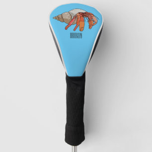 Couvre-club De Golf Illustration de crabe ermite