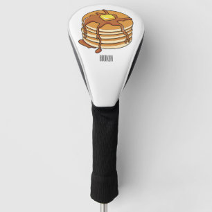 Couvre-club De Golf Illustration de dessin animé de Pancake