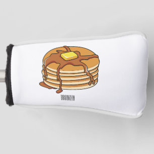 Couvre-club De Golf Illustration de dessin animé de Pancake
