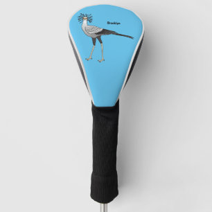Couvre-club De Golf Illustration de dessin du secrétaire pour oiseaux
