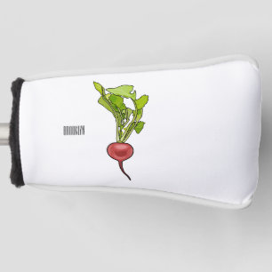 Couvre-club De Golf Illustration de dessin Radish