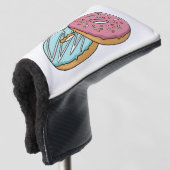 Couvre-club De Golf Illustration de Donut (Devant 3/4)