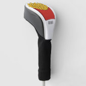 Couvre-club De Golf Illustration de frites (Incliné)