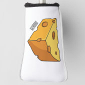 Couvre-club De Golf Illustration de fromage (Tourné à 90°)