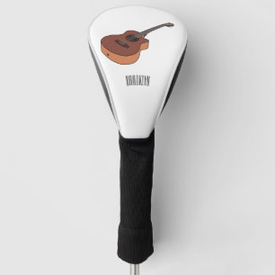 Couvre-club De Golf Illustration de guitare acoustique