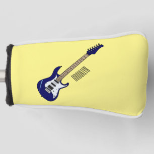 Couvre-club De Golf Illustration de guitare électrique
