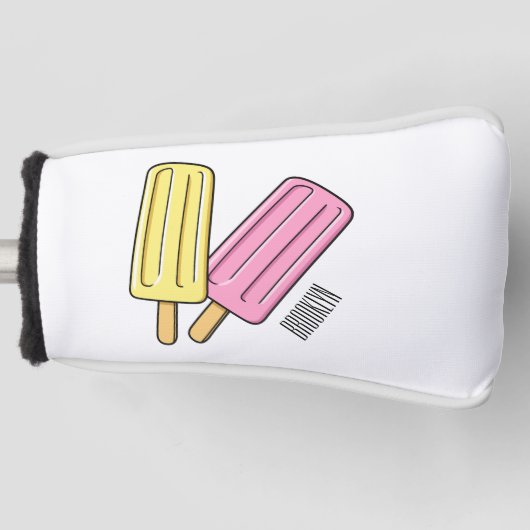 Couvre-club De Golf Illustration de Ice pop (Devant)