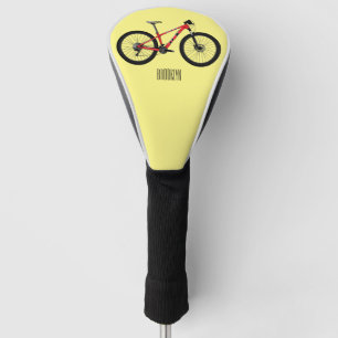 Couvre-club De Golf Illustration de la bande dessinée de vélo