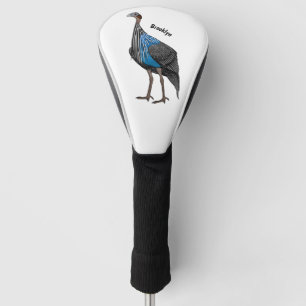 Couvre-club De Golf Illustration de la caricature de la vautour