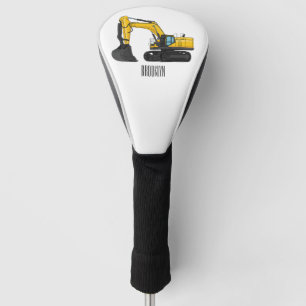 Couvre-club De Golf Illustration de la pelle Crawler