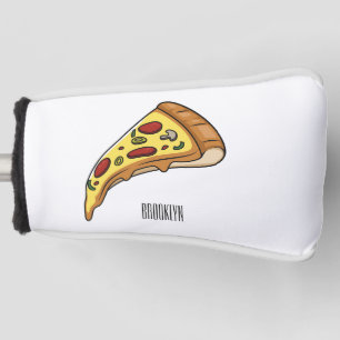 Couvre-club De Golf Illustration de la pizza