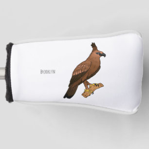 Couvre-club De Golf Illustration de l'aigle à faucon de Javan