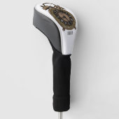 Couvre-club De Golf Illustration de l'horloge d'alarme (Incliné)