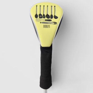 Couvre-club De Golf Illustration de l'ustensile de cuisine