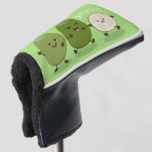 Couvre-club De Golf Illustration de mignonne guava feijoa (Devant 3/4)