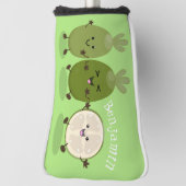 Couvre-club De Golf Illustration de mignonne guava feijoa (Tourné à 90°)