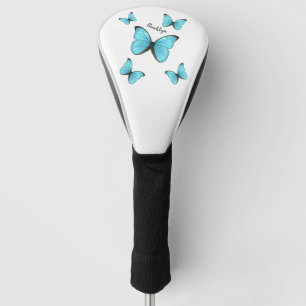 Couvre-club De Golf Illustration de papillons Morpho