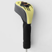 Couvre-club De Golf Illustration de piano (Incliné)