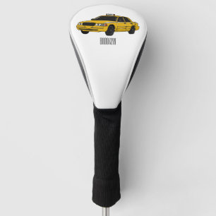 Couvre-club De Golf Illustration de taxi