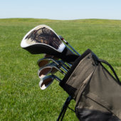 Couvre-club De Golf Illustration détaillée du samouraï (In Situ)