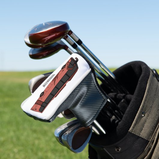 Couvre-club De Golf Illustration du bus (In Situ)