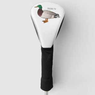 Couvre-club De Golf Illustration du canard de Majard