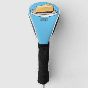 Couvre-club De Golf Illustration du dessin animé Cheesecake