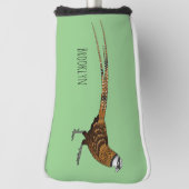 Couvre-club De Golf Illustration du faisan de Reeves (Tourné à 90°)