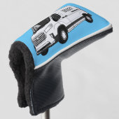 Couvre-club De Golf Illustration du fourgon de livraison (Devant 3/4)