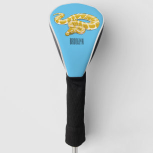 Couvre-club De Golf Illustration du serpent python birman