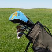 Couvre-club De Golf Illustration du serpent python birman (In Situ)