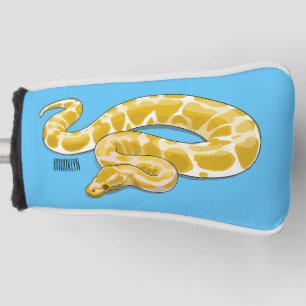 Couvre-club De Golf Illustration du serpent python birman