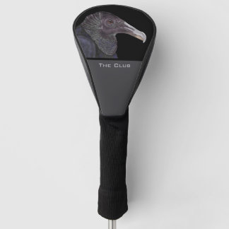 Couvre-club De Golf Illustration du vautour noir