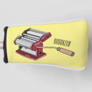 Couvre-club De Golf Illustration d'un fabricant de pâtes alimentaires